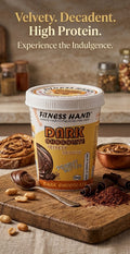 FITNESS HAND DARK CHOCLATE ( VELVETY SMOOTH ) PEANUT BUTTER