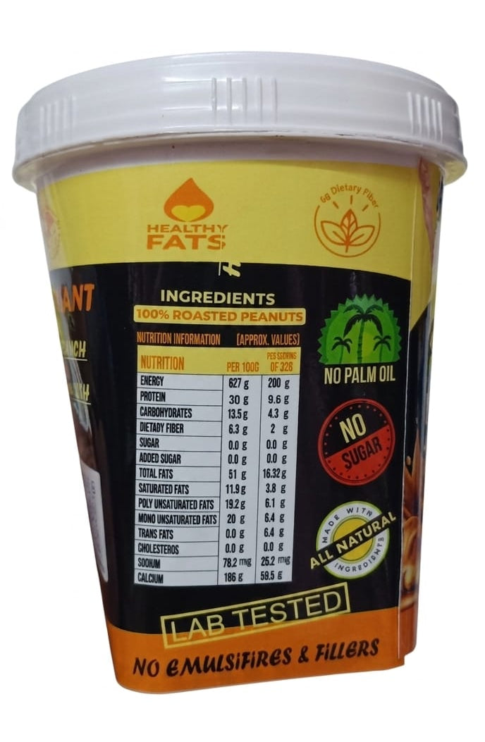 FITNESS HAND ULTRA PURE (100% 🥜 PEANUTS) UNSWEETED PEANUT BUTTER
