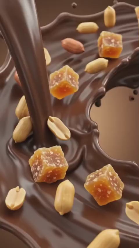FITNESS HAND DARK CHOCOLATE (CANDY CRUSH) PEANUT BUTTER